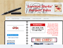 Tablet Screenshot of lorenzomarks.com